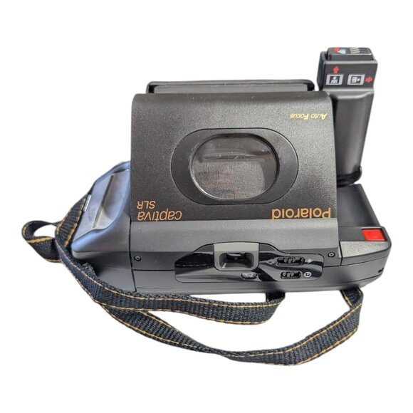 Vintage Polaroid Captiva SLR SE Instant Film Camera & Original Box - Picture 4 of 15